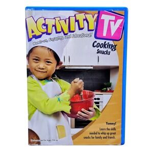Activity TV Cooking Fun Snack DVD Kid Educational Recipes Carrie Interactive DIY